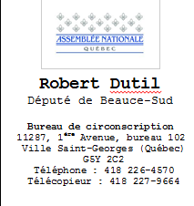 Logo Robert Dutil